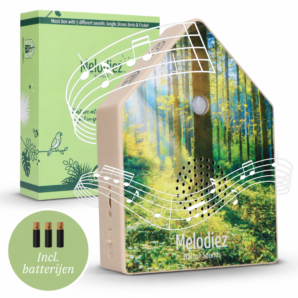 Melodiez Nature Box Forest Light: Vrijstaande productfoto
