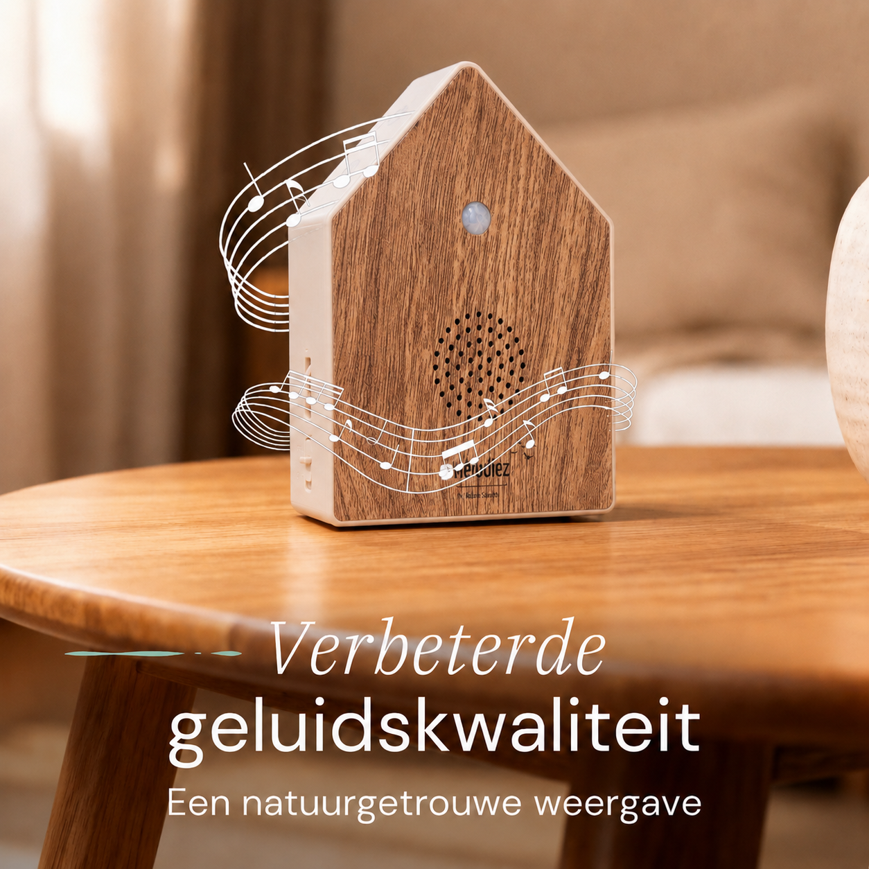 Melodiez Nature Box Deluxe Oak Light: Speaker en geluid