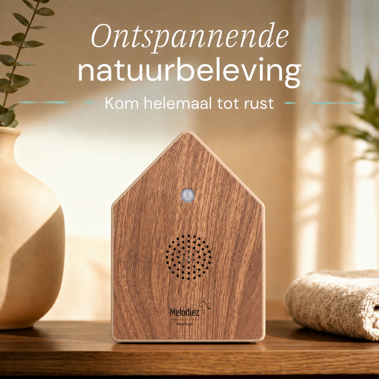 Melodiez Nature Box Oak Light: Lifestyle in huis