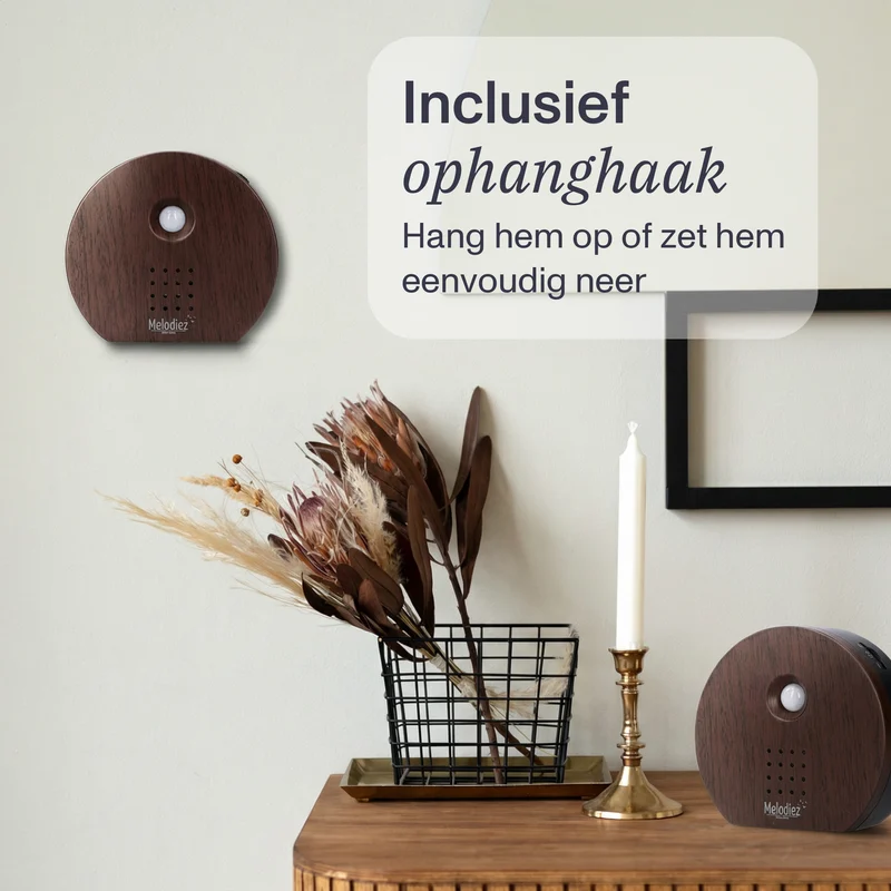 Melodiez Nature Box Ebbenhout: Ophangen of neerzetten