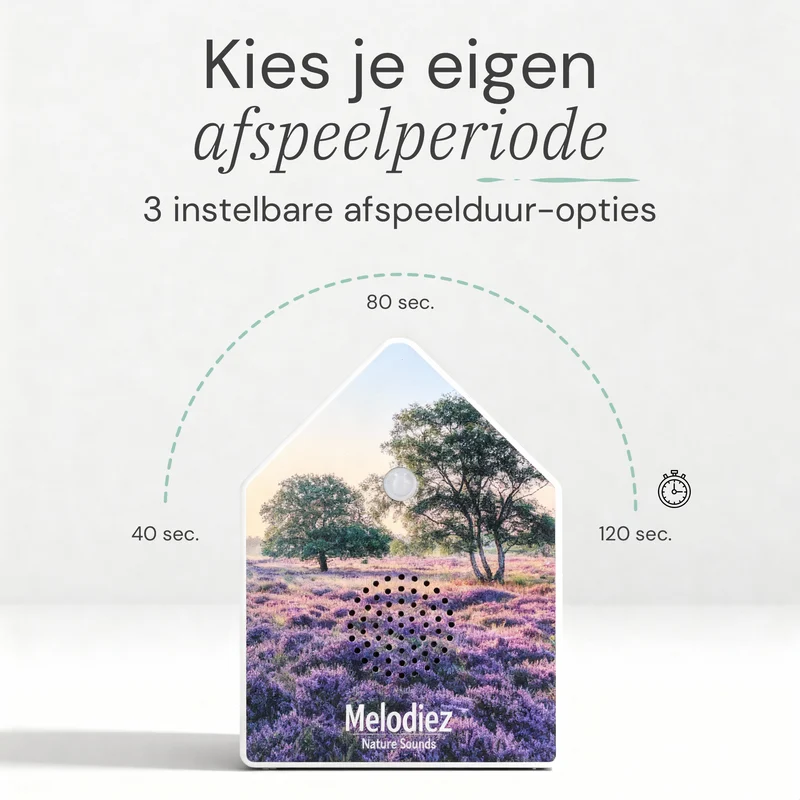 Melodiez Nature Box Lavender Dawn: Instelbare afspeeltijden