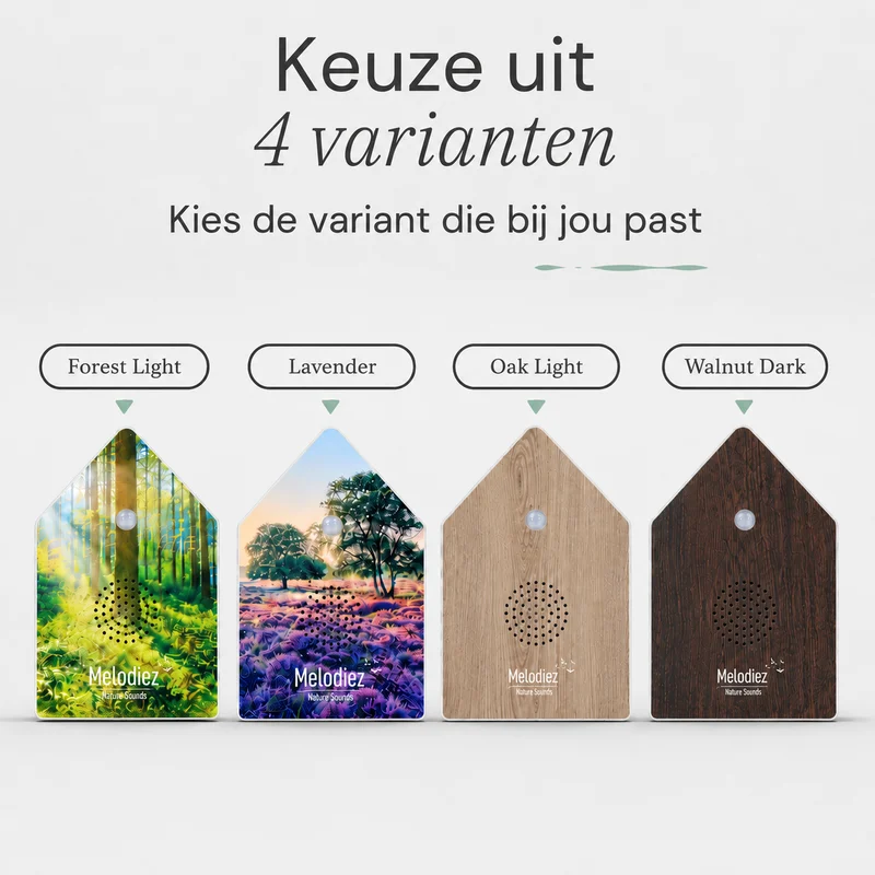 Melodiez Nature Box Lavender Dawn: Beschikbare varianten