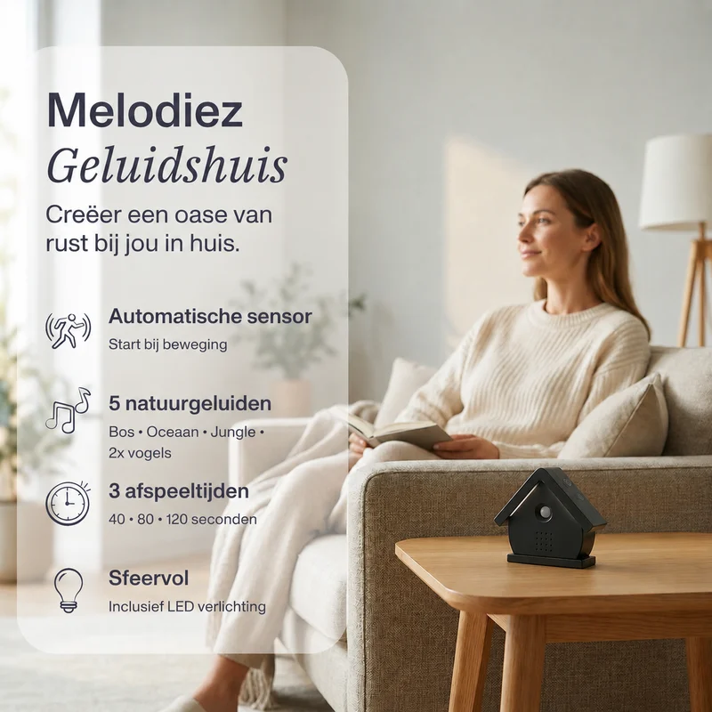 Melodiez Nature Box Midnight Light: Productvoordelen