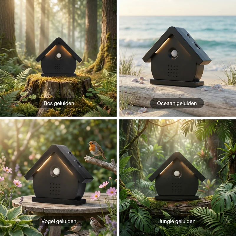 Melodiez Nature Box Midnight Light: Natuurgeluiden