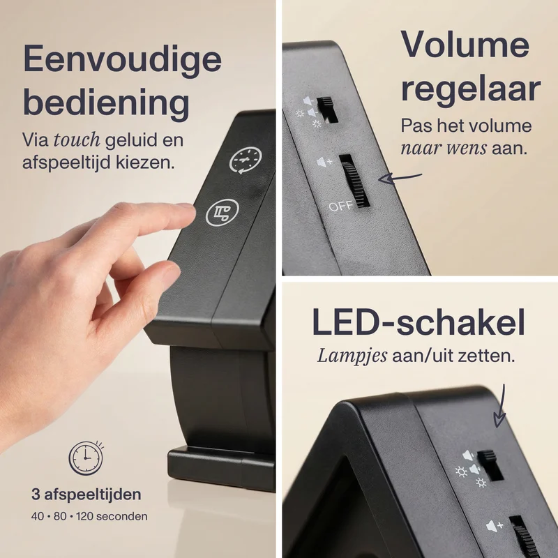 Melodiez Nature Box Midnight Light: Belangrijkste kenmerken
