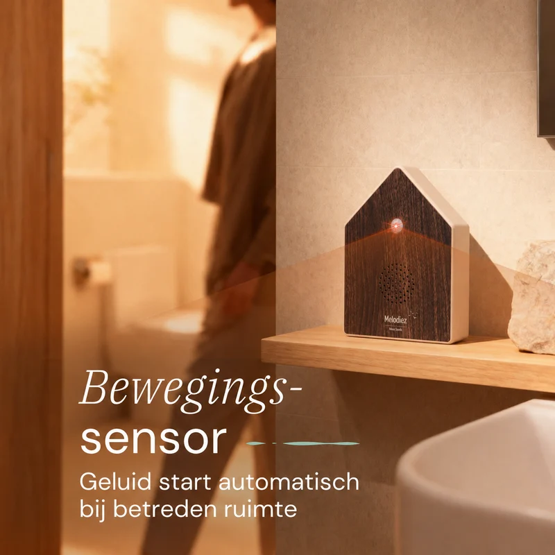 Melodiez Nature Box Dark Walnut: Bewegingssensor