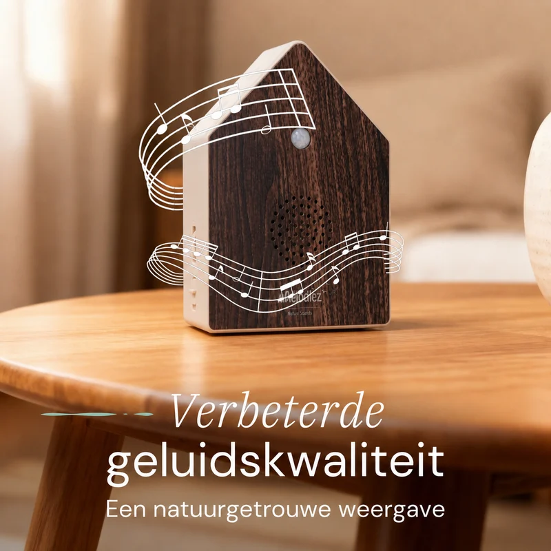 Melodiez Nature Box Dark Walnut: Speaker en geluid
