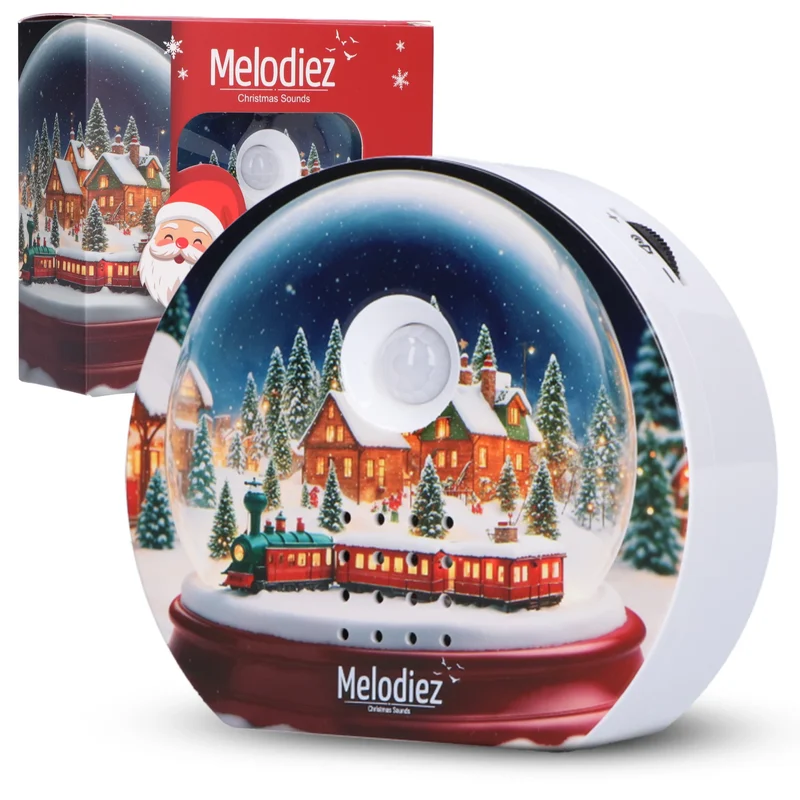 Melodiez Nature Box Kerst Sneeuwbol: Product met verpakking