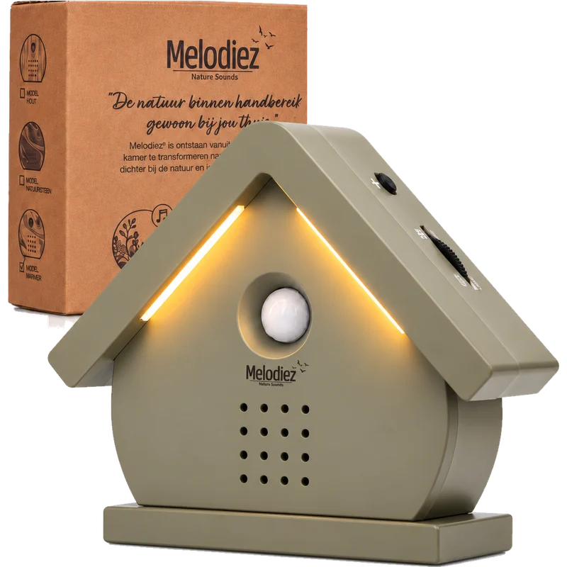Melodiez Nature Box Midnight Light Taupe: product met verpakking