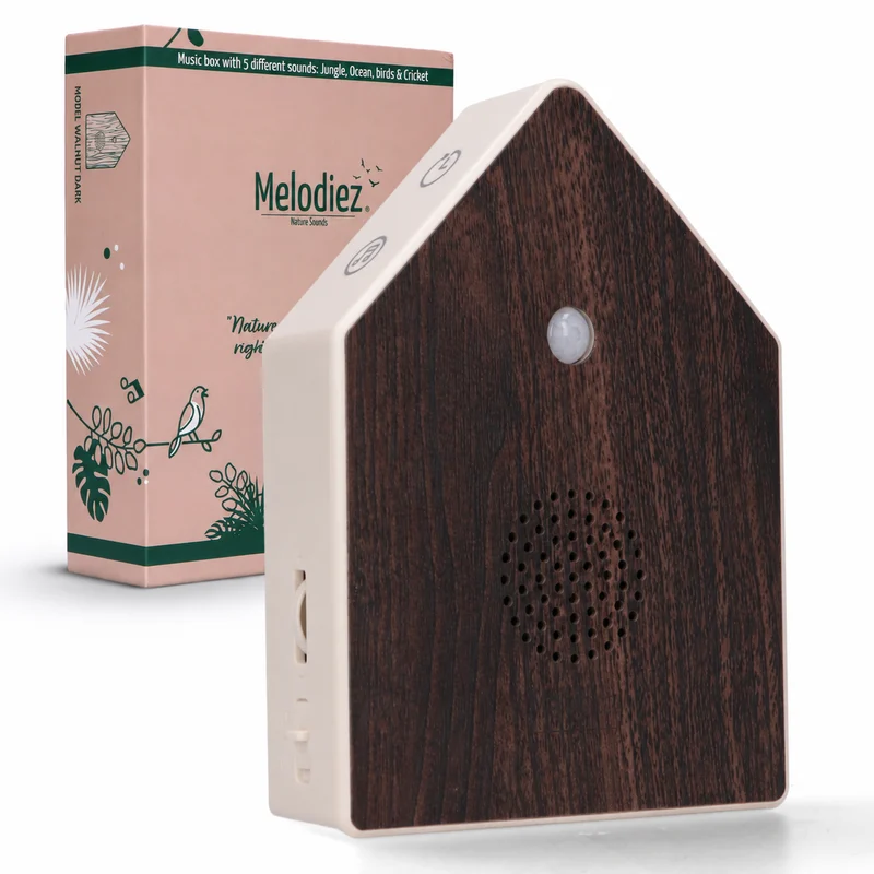 Melodiez Nature Box Dark Walnut