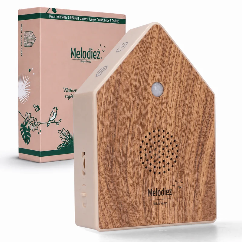 Melodiez Nature Box Oak Light: product met verpakking